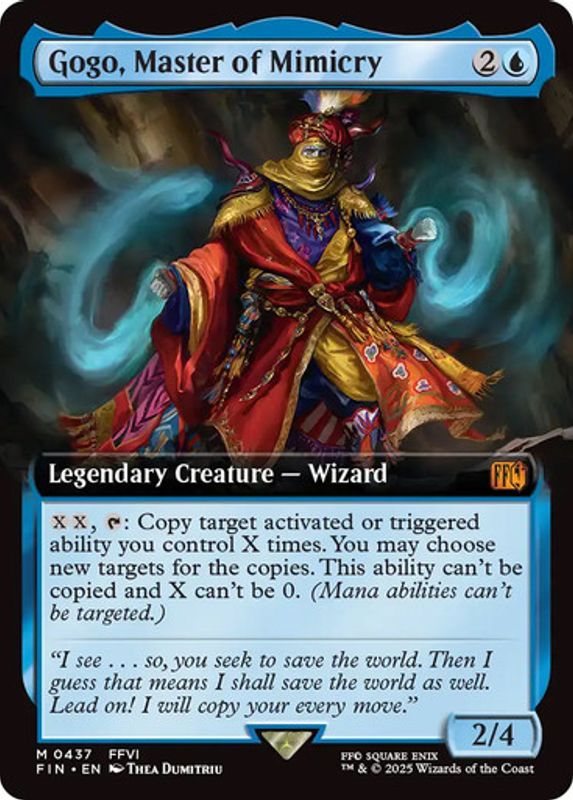 Gogo, Master of Mimicry (#437) (Extended Art)
